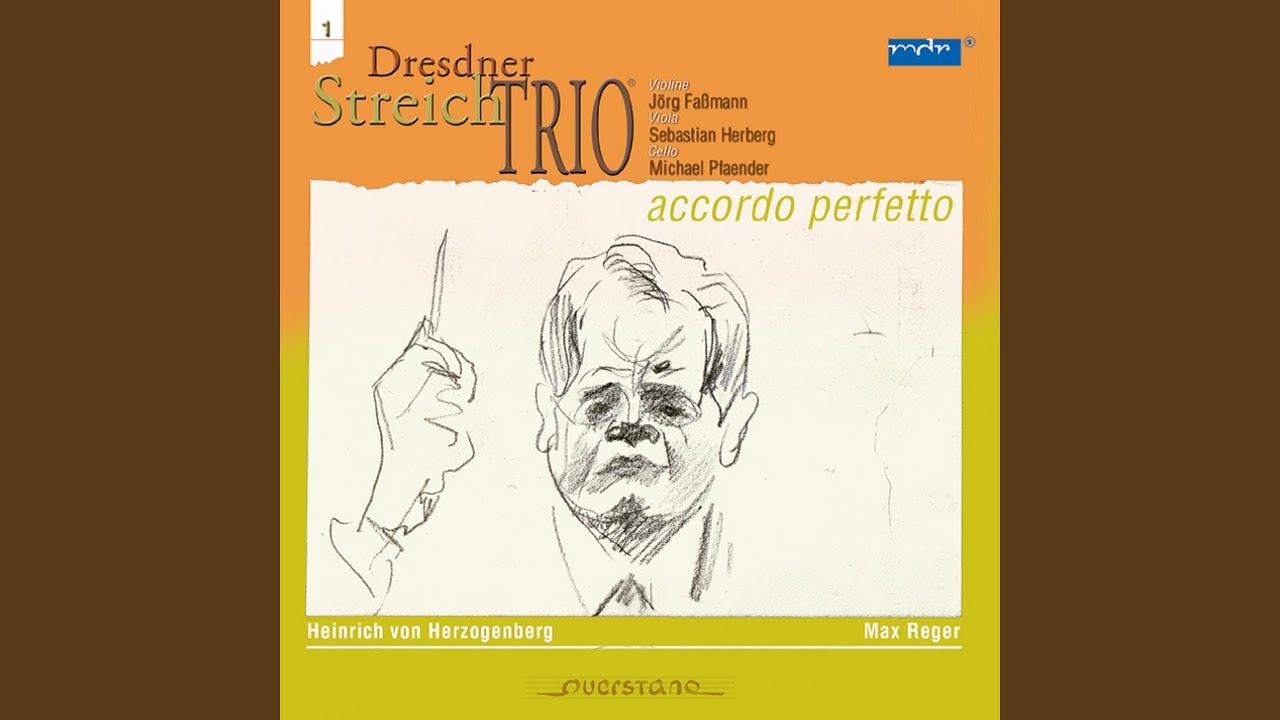 Heinrich von Herzogenberg; trio op. 27 Nr. 2 F-Dur - Tempo di menuetto