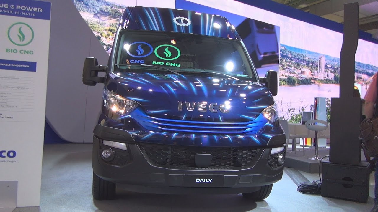 Iveco Daily 35S14NA8 V HI-MATIC Natural Power Garage Italia Panel Van (2019) Exterior and Interior