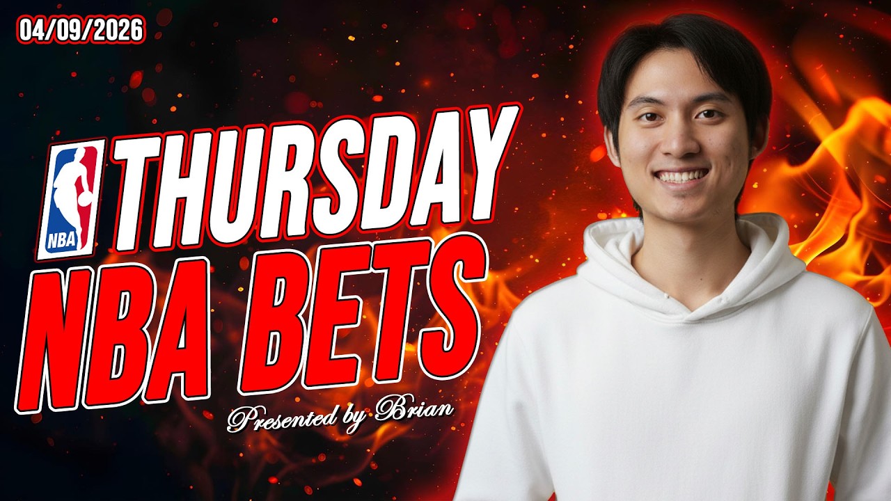 (15-3 RUN!🔥) NBA PICKS TODAY | THURSDAY | 04/09/26 | FREE NBA Best Bets, Player Props, Predictions