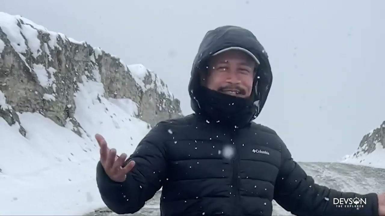 HEAVY SNOW FALL AT PENSILA PASS || Zanskar to Kargil EP-16 || THE HIGH PASS CHALLENGE
