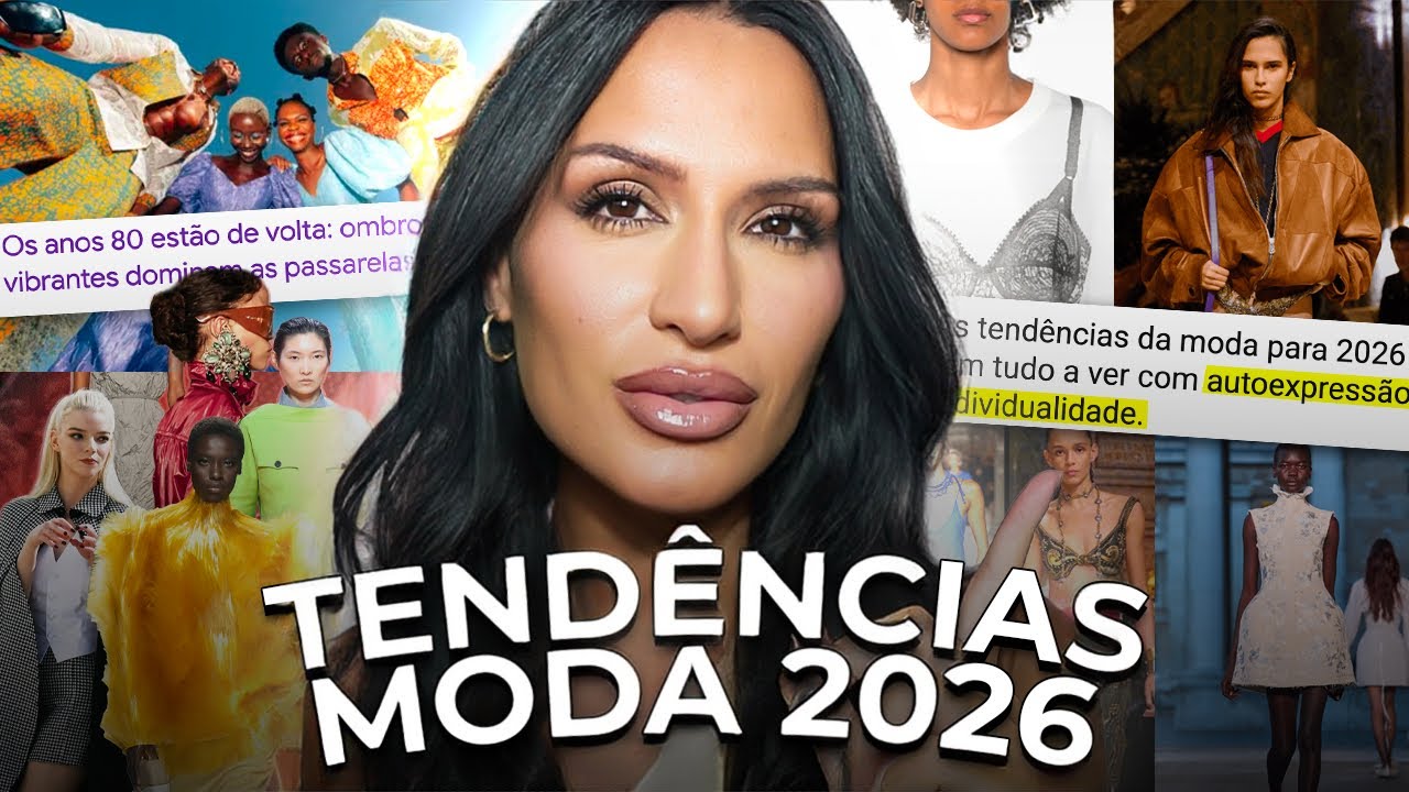 AS 15 TENDÊNCIAS DE MODA QUE VÃO DOMINAR 2026 — E MUDAR TUDO!