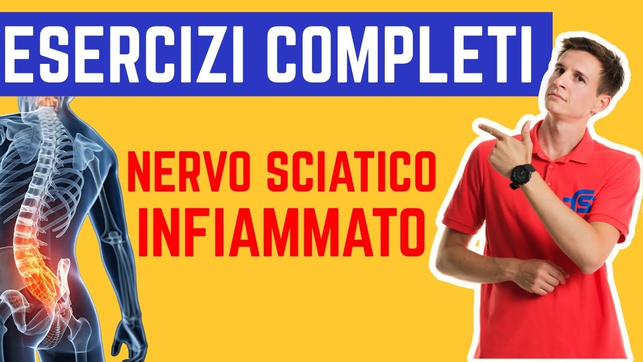 Esercizi MIRATI nervo sciatico infiammato!
