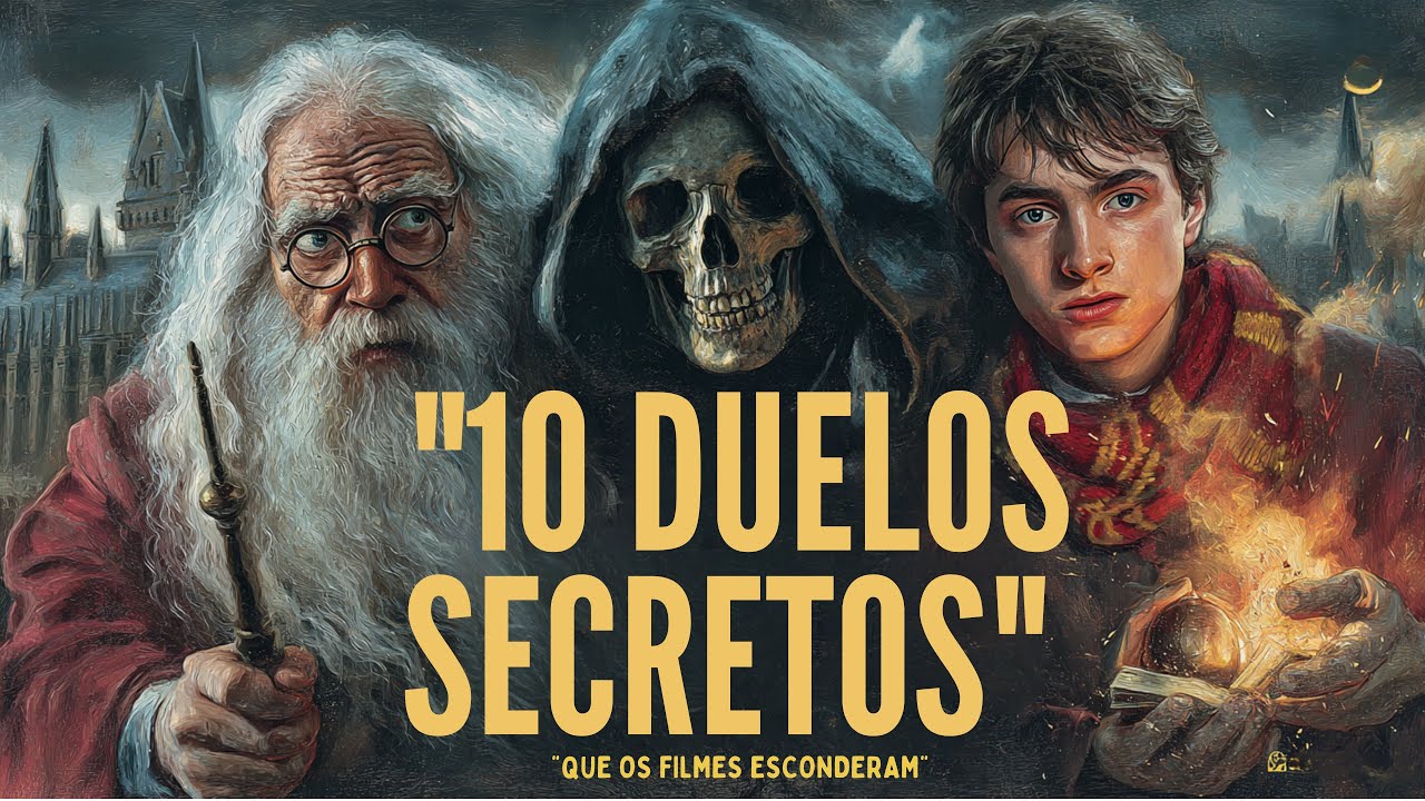 OS 10 DUELOS MAIS ÉPICOS DE HARRY POTTER QUE NÃO APARECERAM NOS FILMES! 🔮⚡