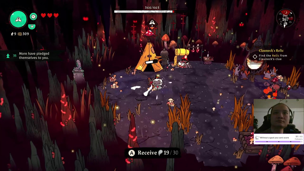 Cult of the lamb stream 15 #cultofthelamb #pcgaming #xboxcontroller #steam