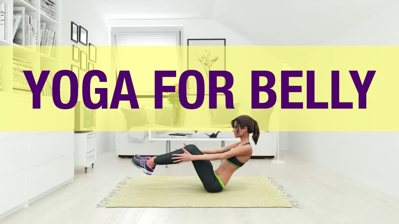 7 Min Yoga For Belly - At Home