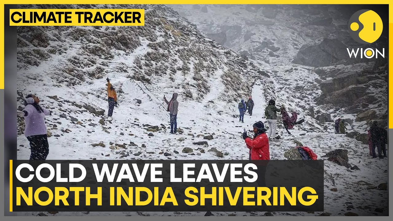 India: Jammu & Kashmir Freezes In -28&deg;C | WION Climate Tracker