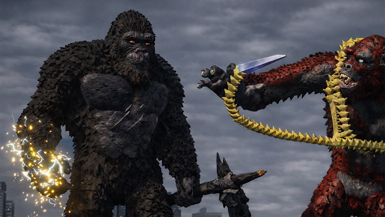 Kong & Skar King Update 2.0 Moves Showcase! | Age Of Titans