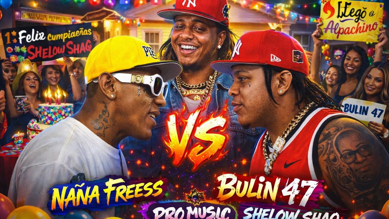 💣 SE ARMÓ EL REBÚ | BULIN 47 VS ÑAÑA FREESS en pleno cumple de Shelow Shaq 🎂