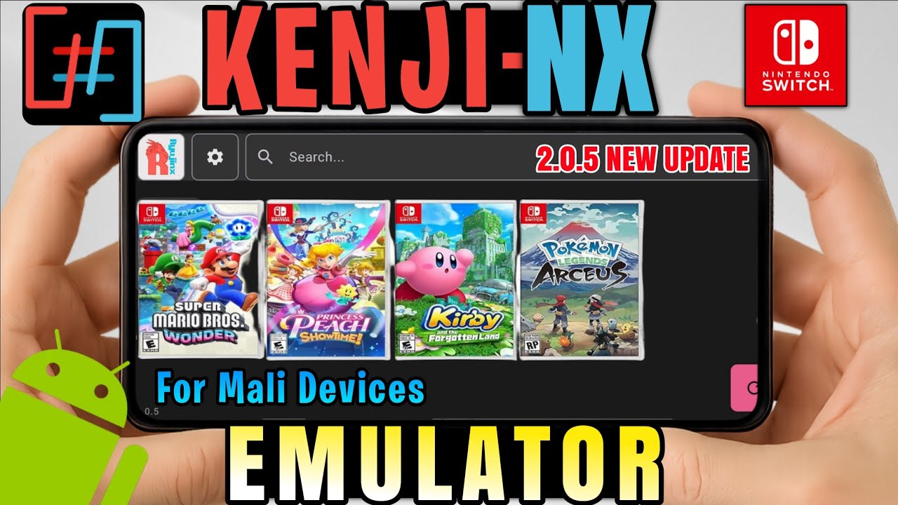 🔥New [UPDATE] Kenji-NX Nintendo Switch emulator for Android 