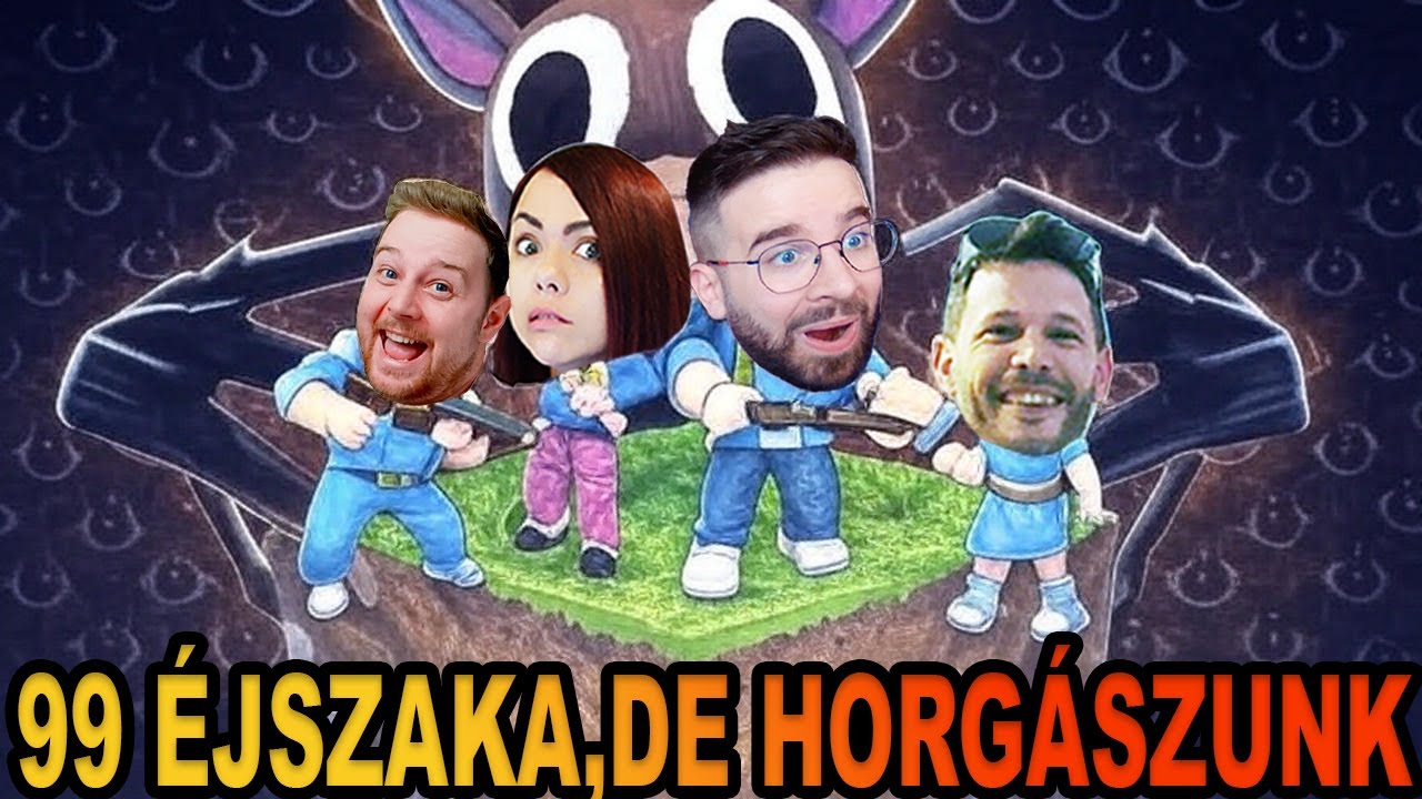 HORGÁSZUNK a 99 ÉJSZAKA AZ ERDŐBEN 🎣99 Nights in the Forest 🔦 w/ Doggyandi,Immu,Gergő