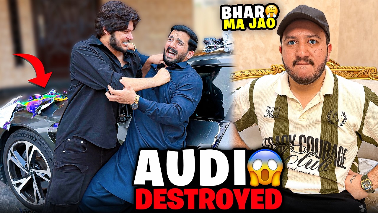 Nadeem&rsquo;s Audi Destroyed by Us😱Film ki heroine Sign ho gai Allhumdulilah😍
