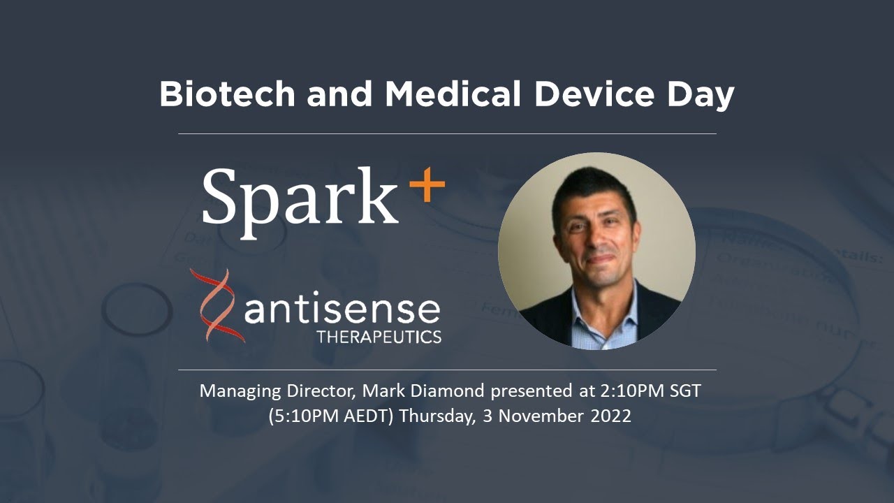 Antisense Therapeutics (ASX:ANP) &mdash; Biotech and Medical Device Day Presentation