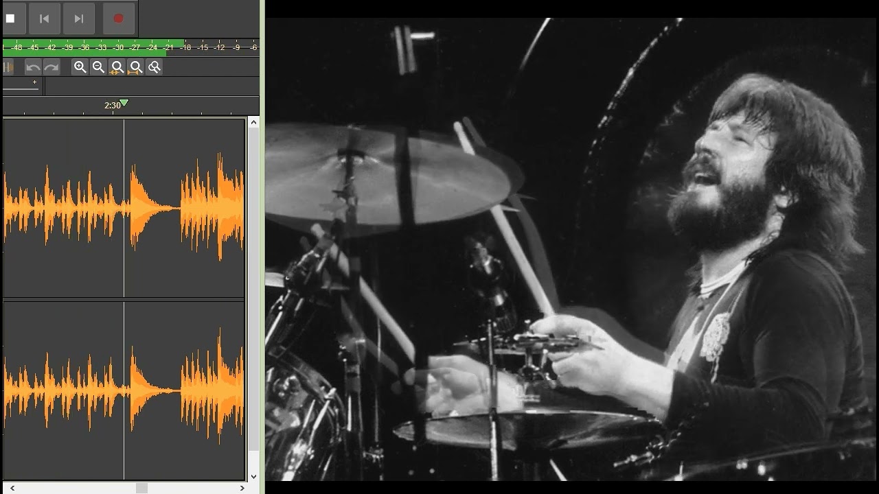 Led Zeppelin - D’yer Mak’er - drums only. Isolated drum track.