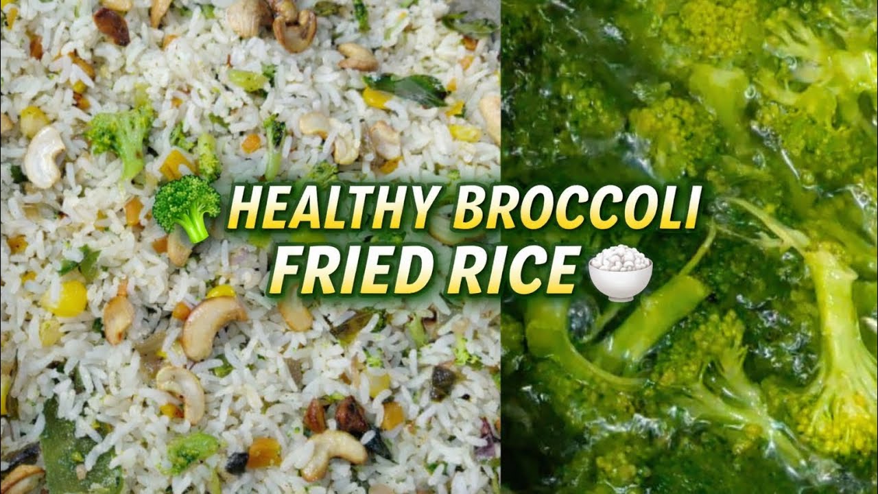 Broccoli friedrice recipe 🥦🥕