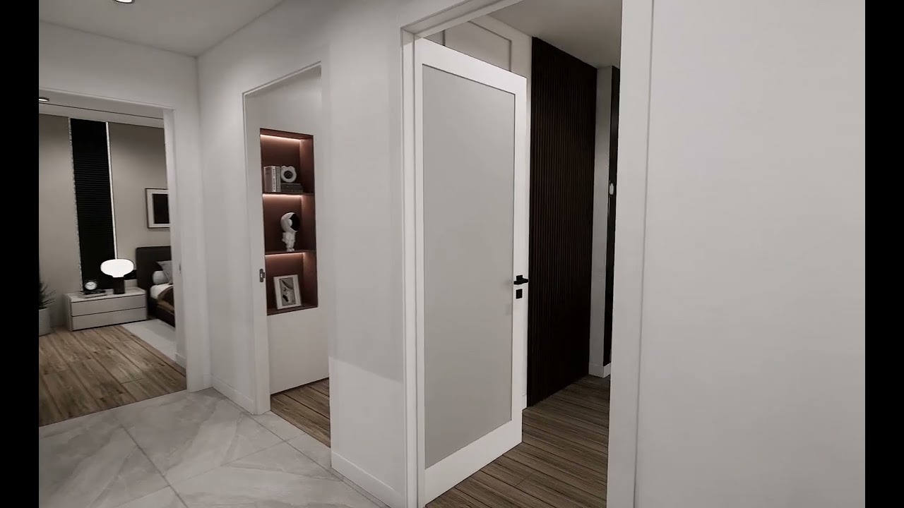 UE5 İNTERİOR PROJECT WALKTROUGH KİTCHEN AND LİVİNG ROOM