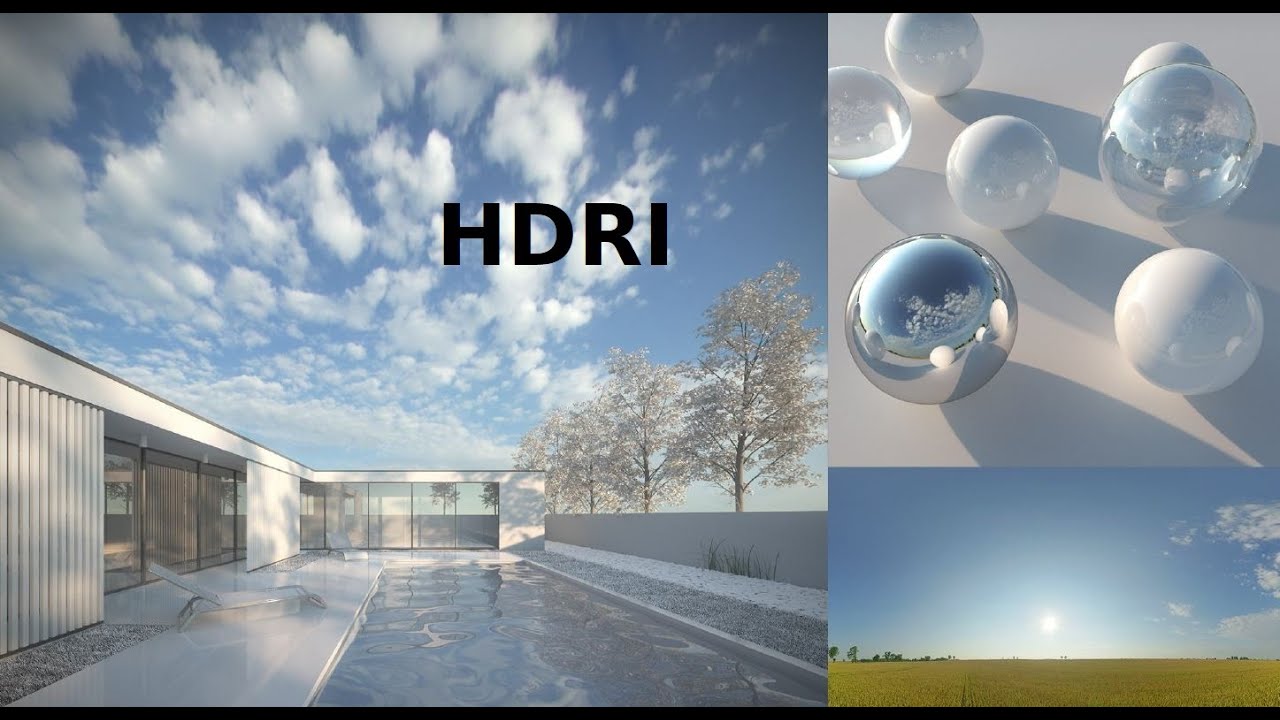 الطريقة الصحيحة لوضع HDRI في الاصدرات الحديثة للفيراي ثري دي ماكس