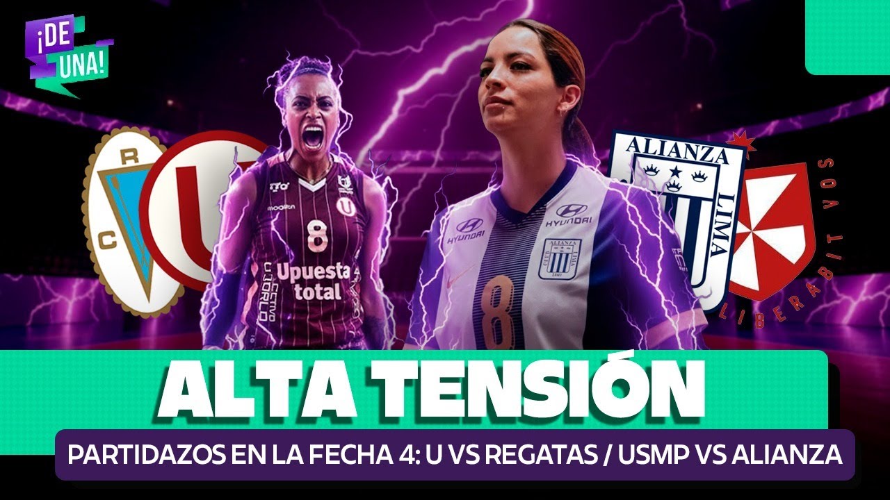 FECHA CALIENTE: ALIANZA BUSCARÁ REVANCHA ANTE USMP Y REGATAS HARÁ LO MISMO ANTE UNIVERSITARIO.
