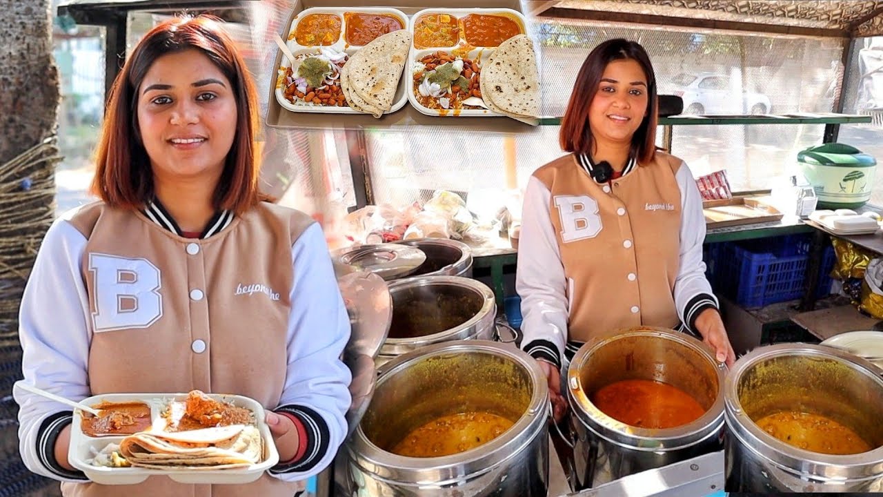 Rs.40/- Only | Singapore Girl Selling Indian Street Food in Punjab