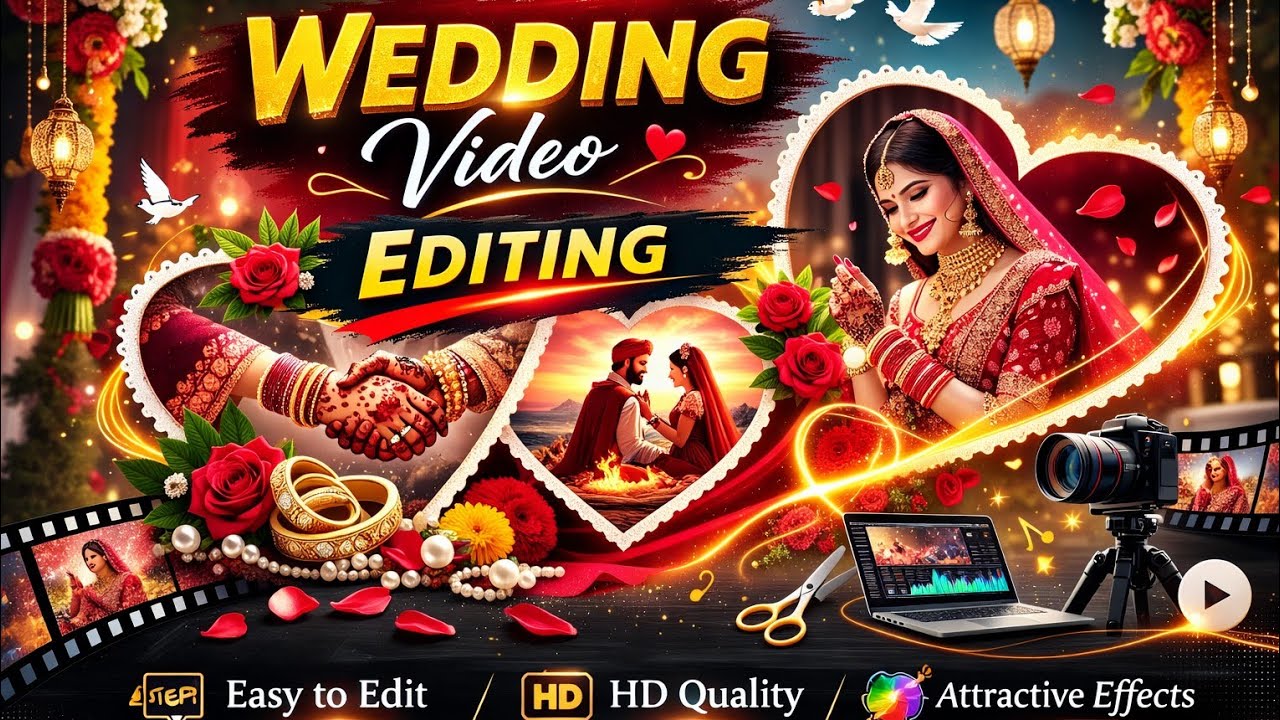 Shaadi ka video edit kaise kare | how to wedding video editing | Kinemaster video editing
