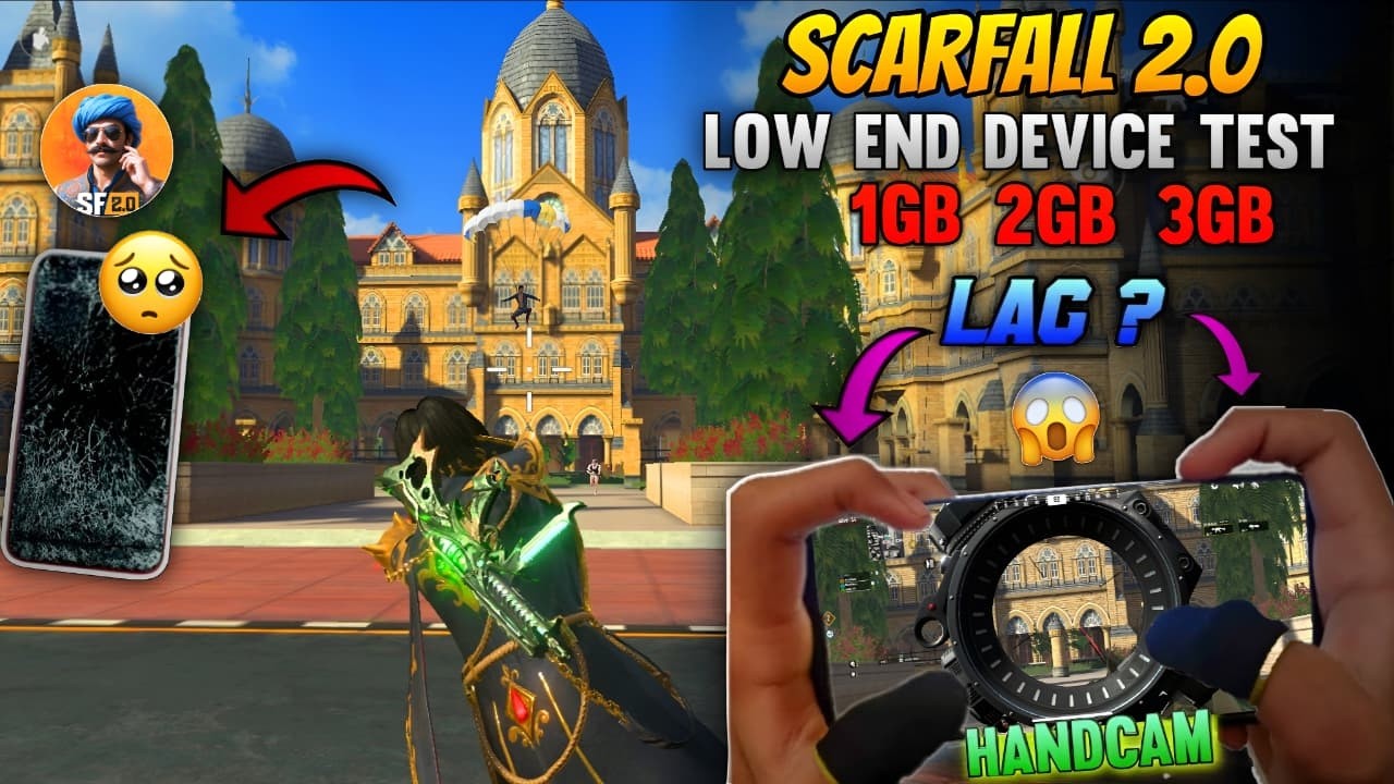 ScarFall 2.0 Full Fix 🔥 | Low Device, Map Error & Country Problem Solved!