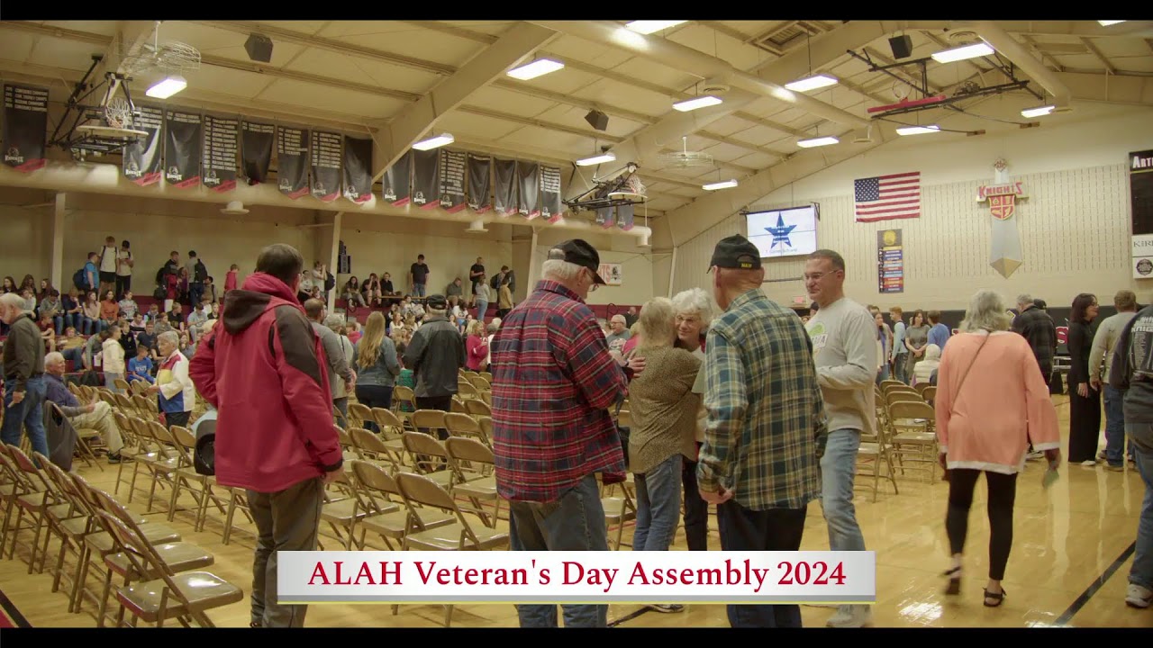 Arthur Lovington Atwood Hammond Veteran's Day Assembly 2024