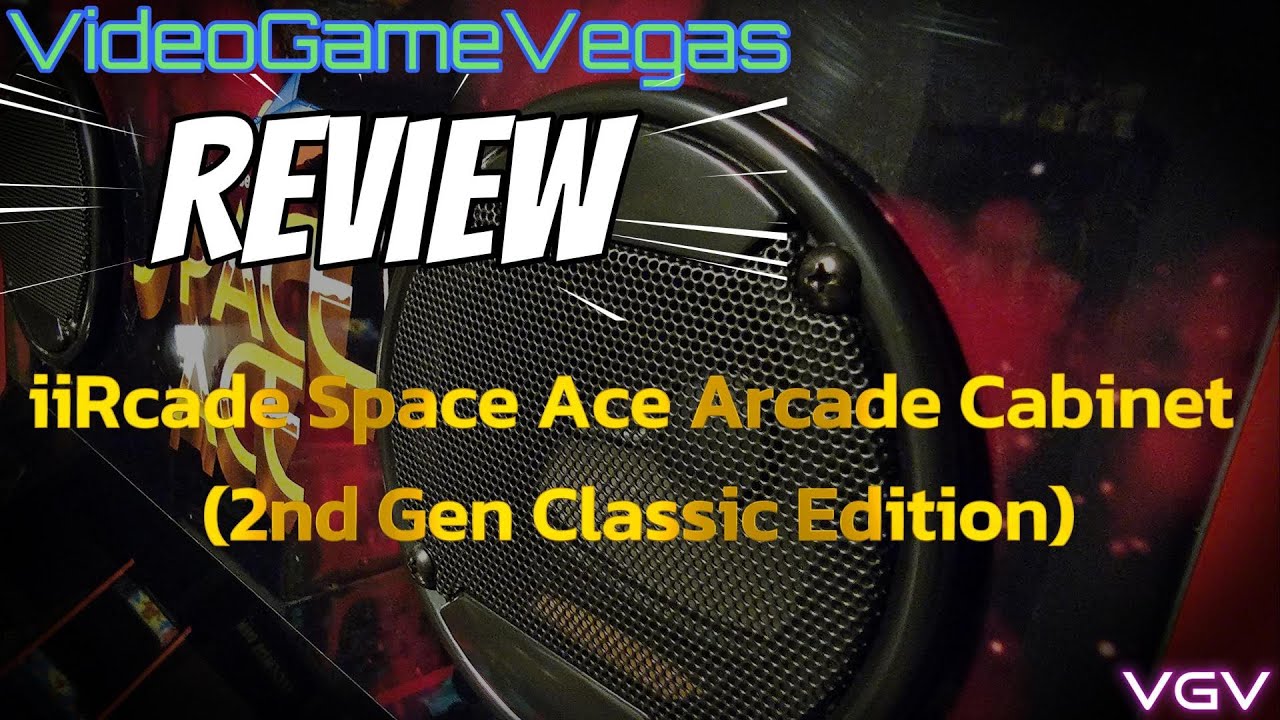 Review - iiRcade Space Ace Arcade Cabinet 2nd Gen Classic Edition