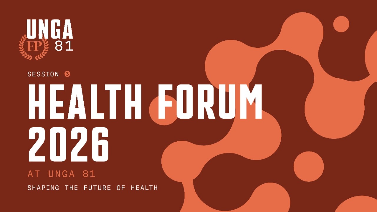 Health Forum @ UNGA81: Session 3