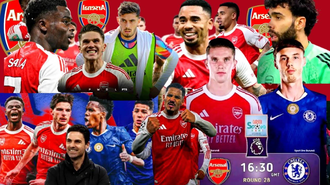 💥 ARSENAL MBERE Y'UMUKINO NA CHELSEA HATANGAJWE INKURU NZIZA YO KWISHIMIRWA NABAKUNZI BA ARSENAL 