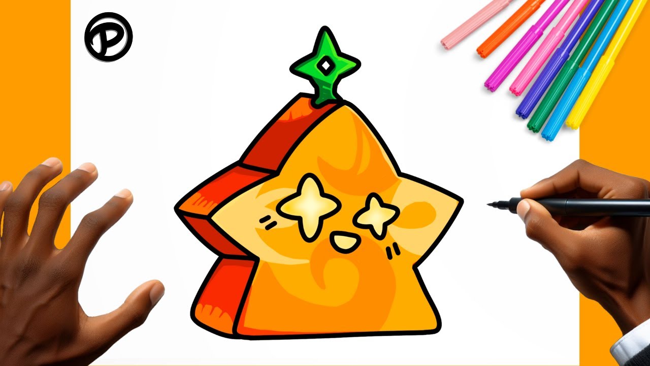 Como desenhar a Fruta Light de Blox Fruits Passo a passo