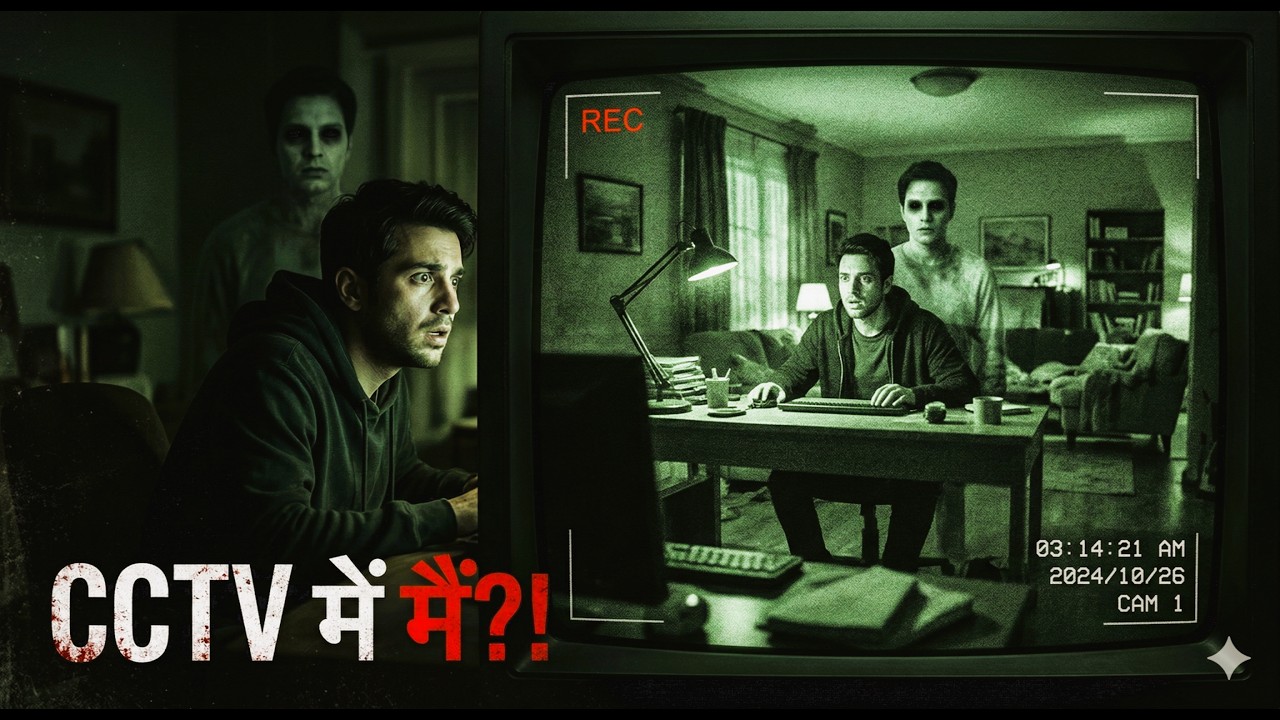 मैंने CCTV में खुद को देखा… जबकि मैं घर में नहीं था | Real Horror Story