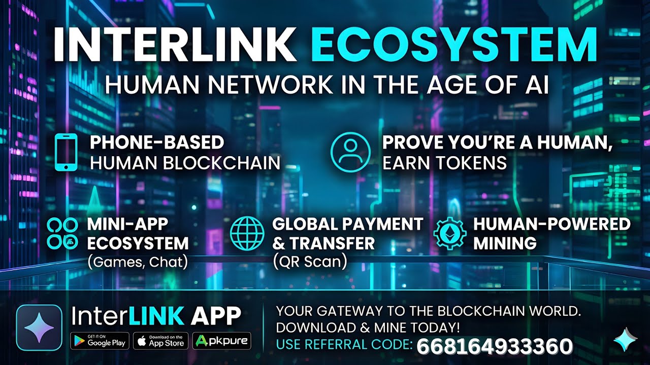 Interlink Crypto 🔥 | Free Mining App Explained!&rdquo; #interlink 