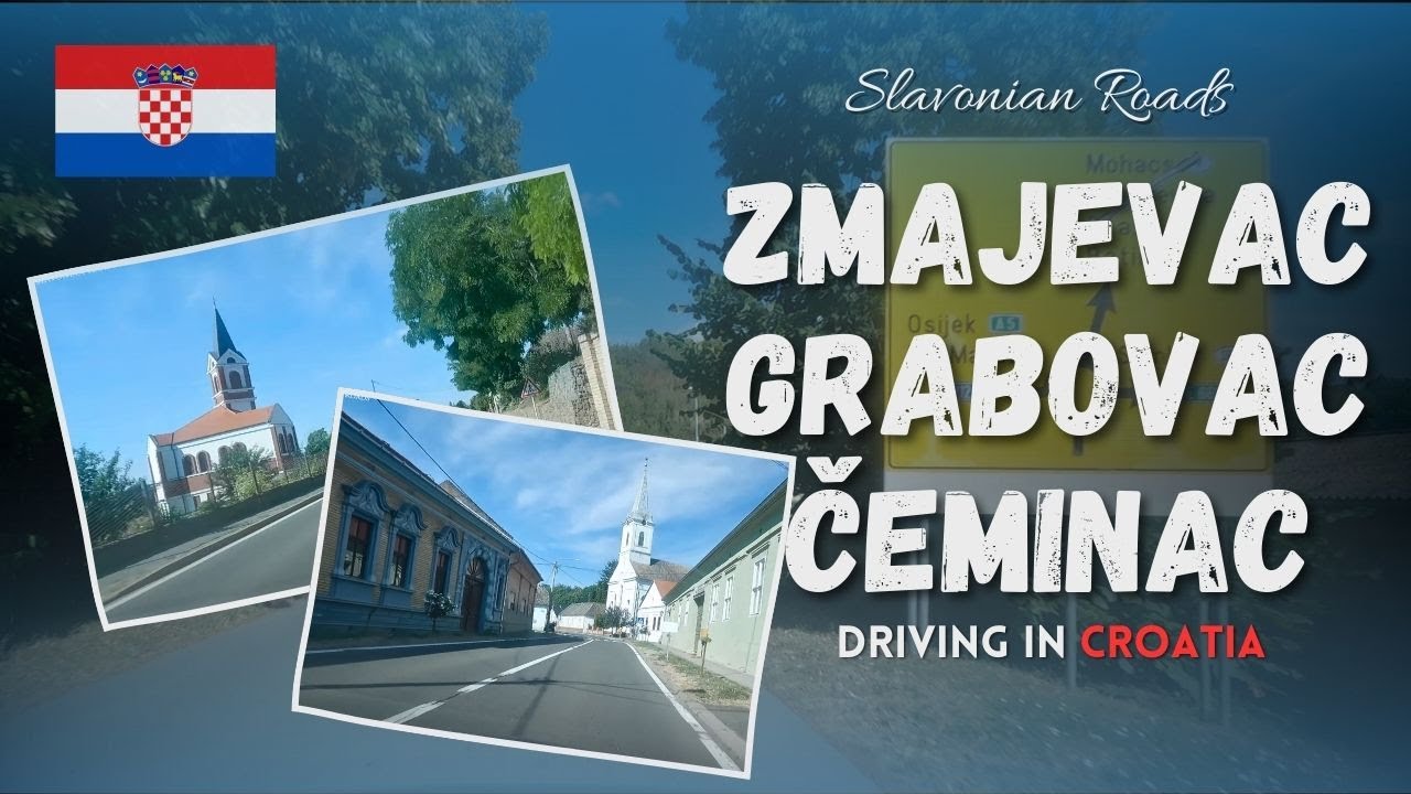 Vožnja kroz Baranju - Zmajevac, Suza, Kneževi Vinogradi, Čeminac (07.08.2022)
