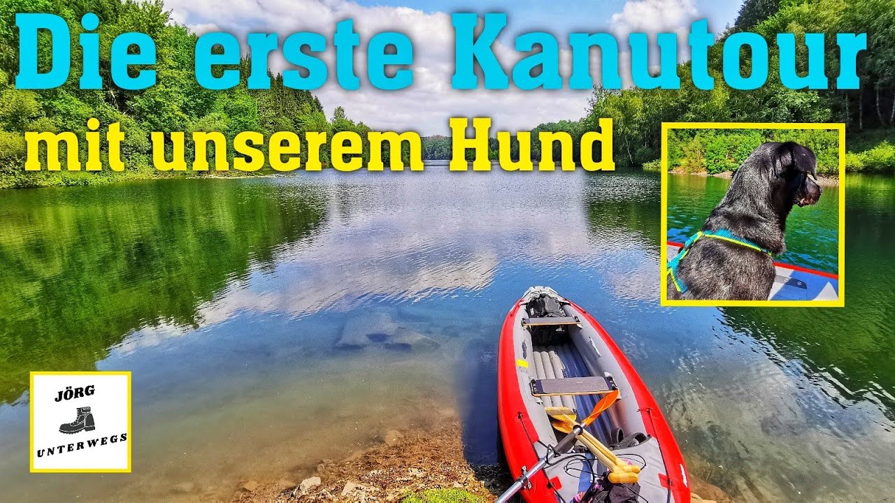 Die erste Kanutour mit unserem Hund | Gumotex Palava | Jörg unterwegs