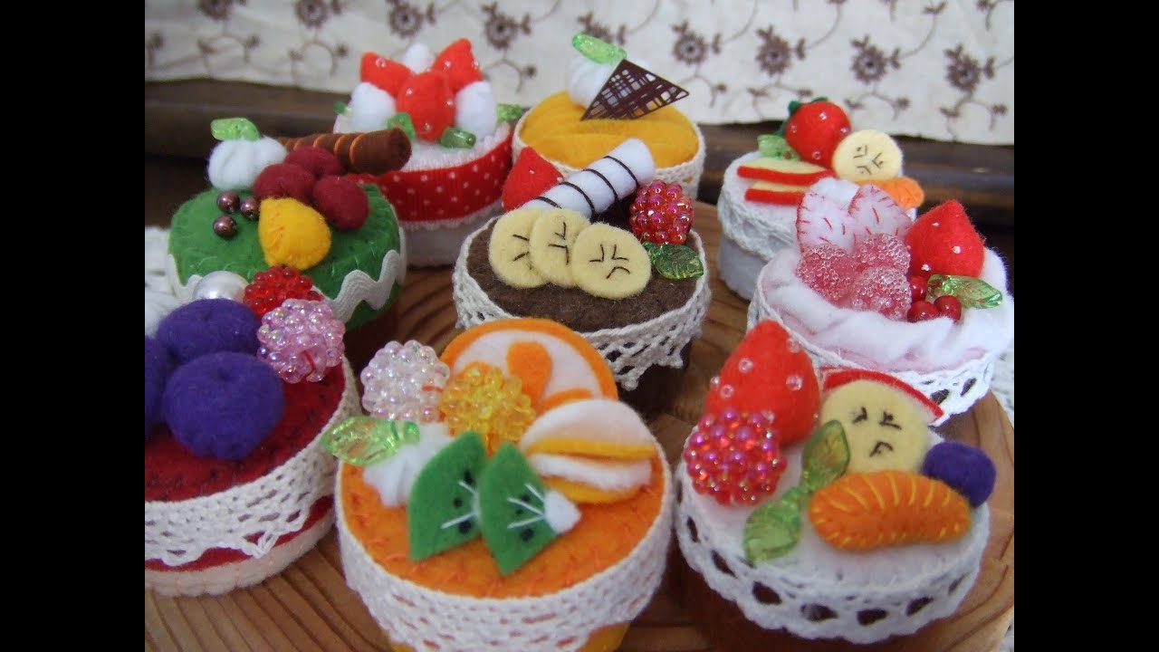 ペットボトルキャップでおもてなしフェルトケーキ