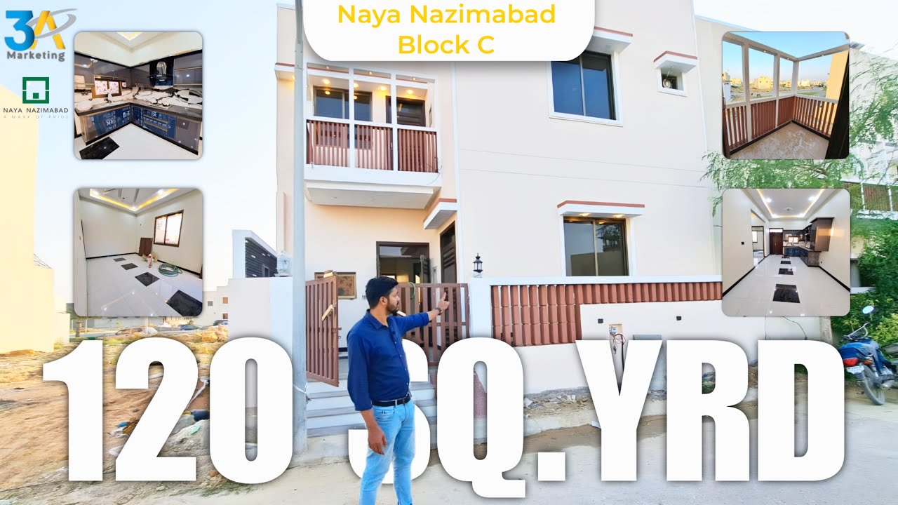 Exploring the Dream: 120 Sq Yard Bungalow in Naya Nazimabad Block C