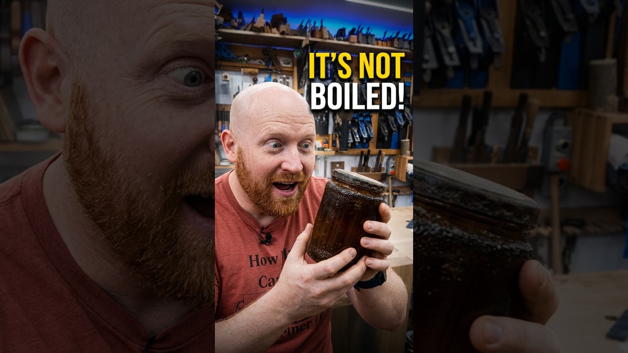 Boiled Linseed Oil Is not Boiled #blo #woodworkingfinish