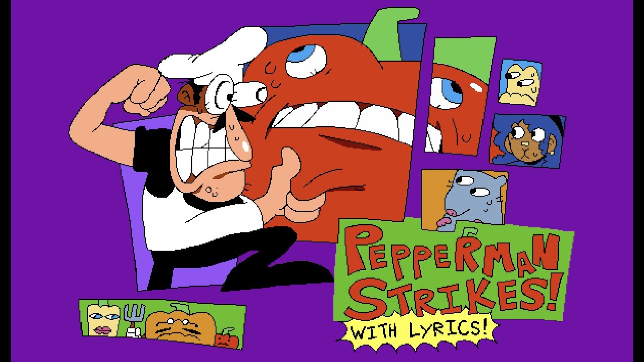 Pepperman Strikes WITH LYRICS | Pizza Tower Cover | FT @noodilith
