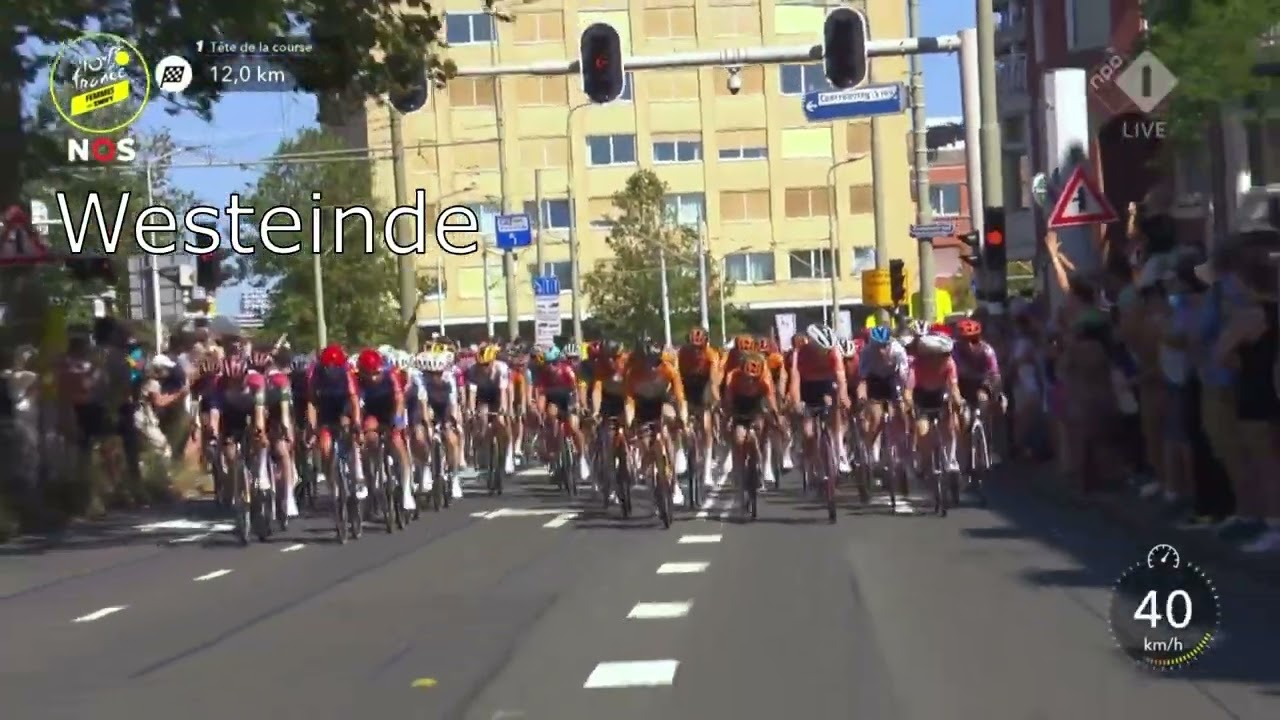 Tour de Femmes 2024, de Haagse scenes
