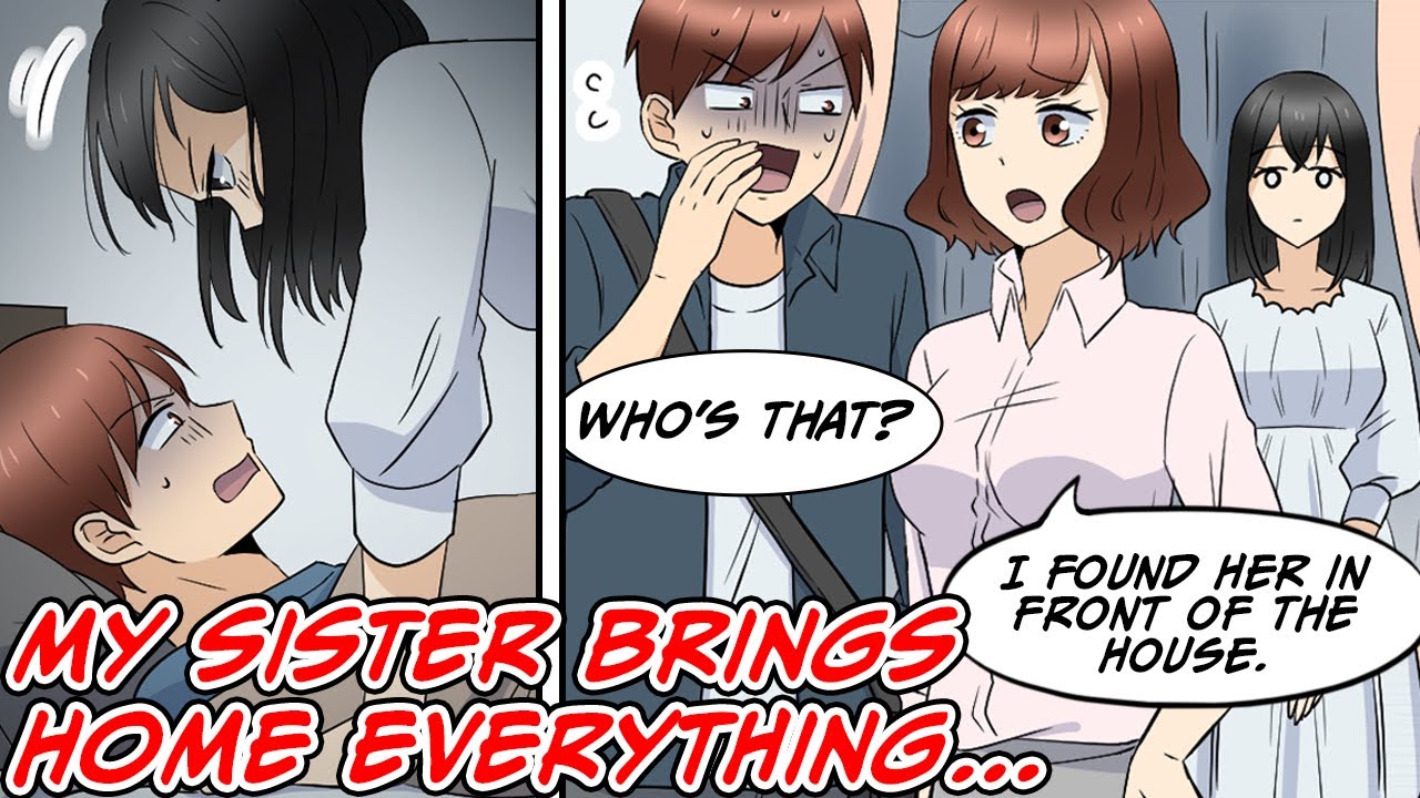 “Thank you for saving me. Will you...” My sister brought home a runaway girl... [Manga dub]