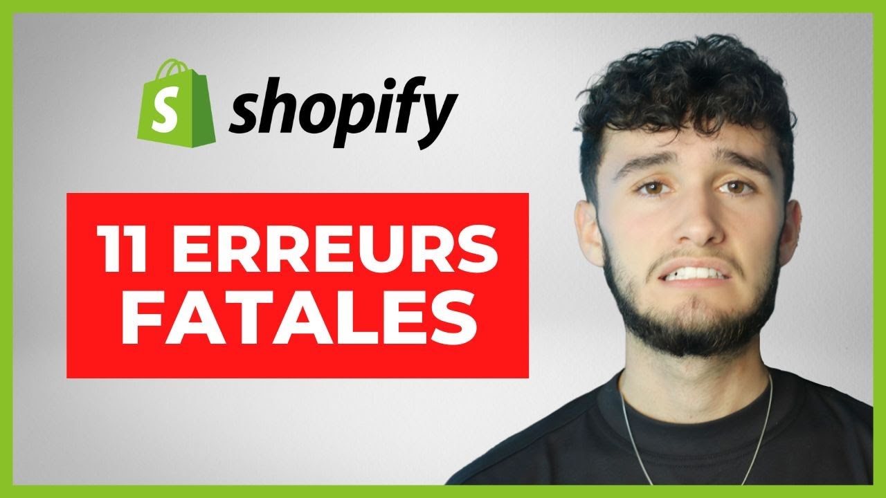 E-COMMERCE: 11 Erreurs Fatales Qui t'empêchent de Vendre