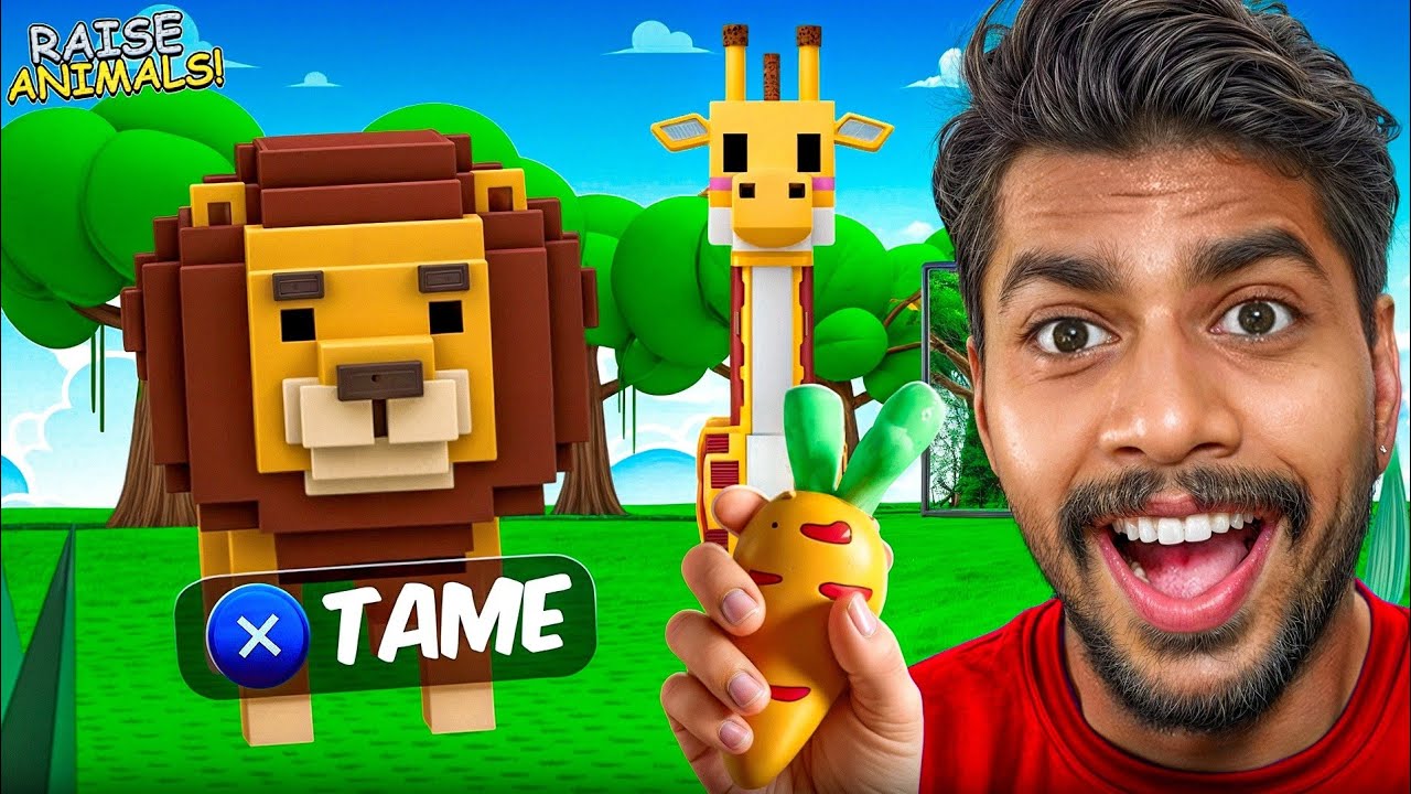 I Started Raising Cute Animals in Roblox 😺!!