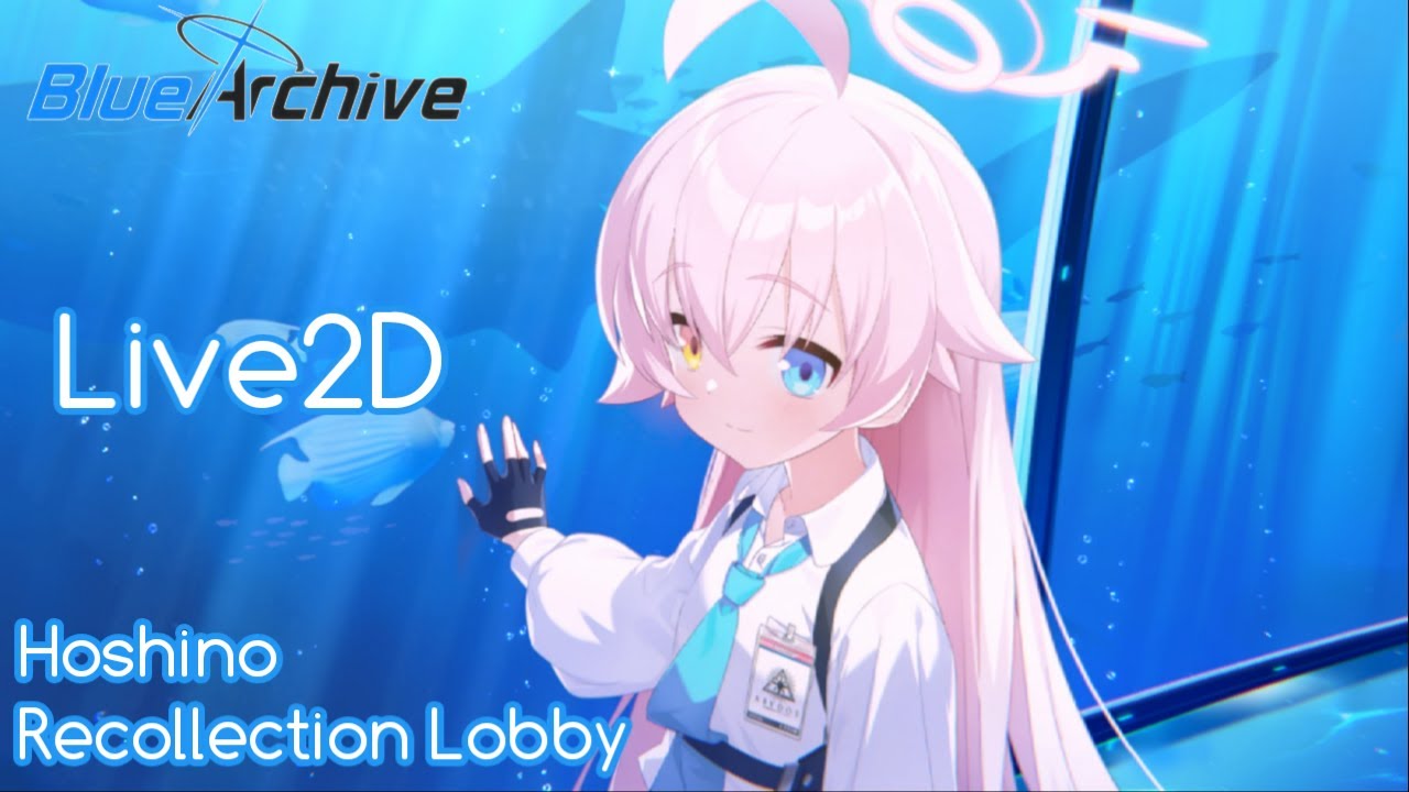 Hoshino Recollection Lobby (Live2D) | Blue Archive (GB)