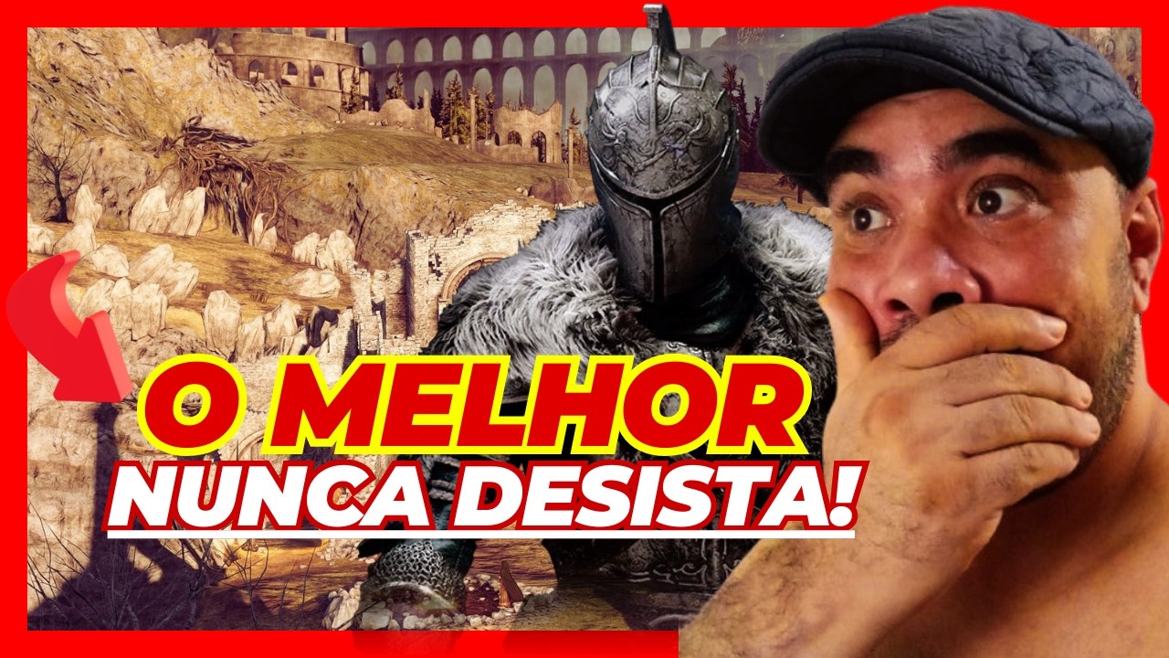 O MELHOR! VENCER É NUNCA DESISTIR.