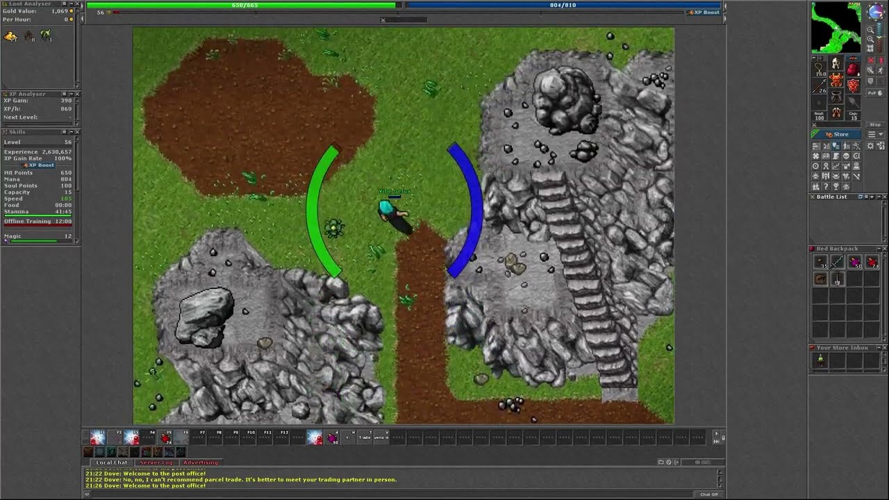 Tibia Crusader Helmet Quest (35+) SOLO 2023 PT-BR