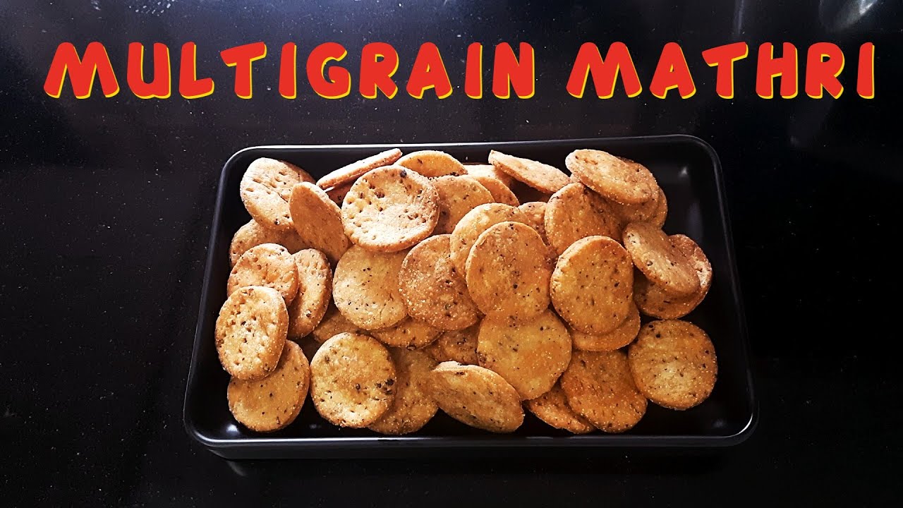 Multigrain Mathri with Minimum Masala