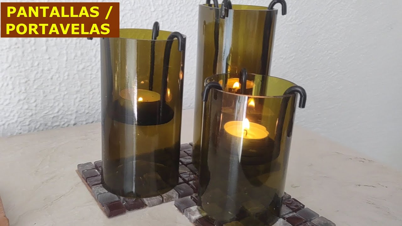 PANTALLA LÁMPARA O PORTAVELA