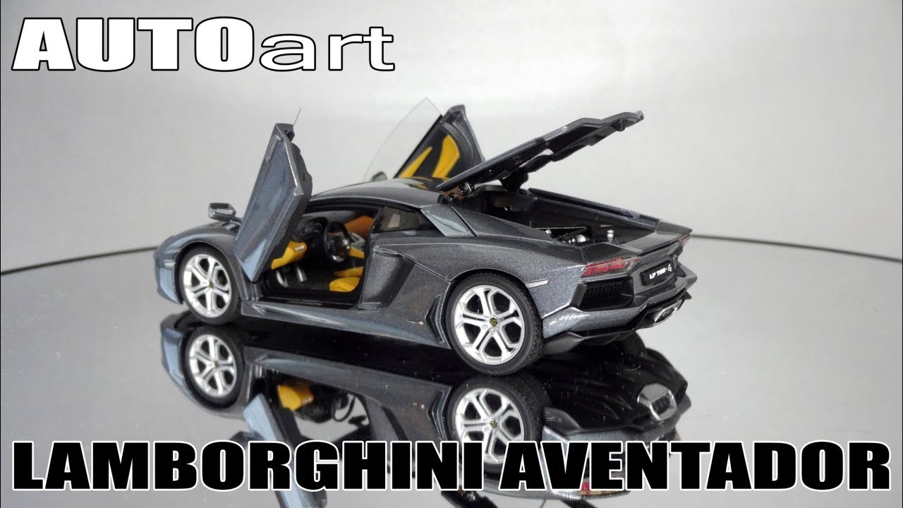 Lamborghini Aventador LP 700-4 | Открывашка AUTOart Signature Series | Обзор масштабной модели 1:43