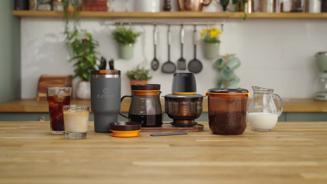 VacBrew Cold Brew Coffee Maker: Bold Nutty & Fruity Flavors in 12 Mins!