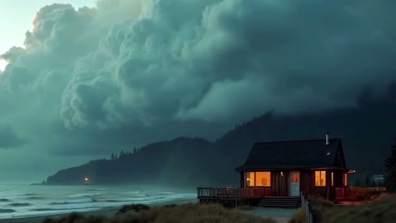 Rain and soft piano to relax and think.