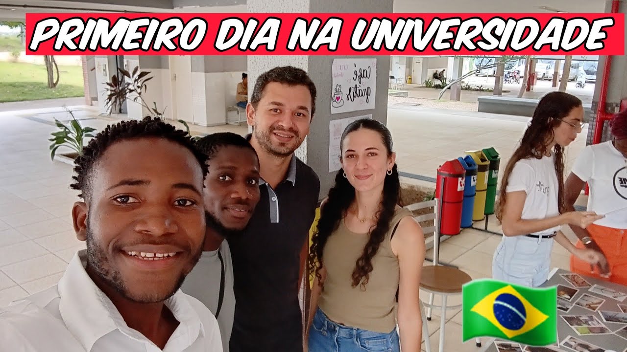 De Moçambique ao Brasil: Meu Primeiro Dia na Faculdade.